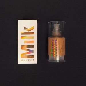 MILK MAKEUP Grip + Glow Illuminating Primer w/ Micro Pearls – Full Size 1.01 oz